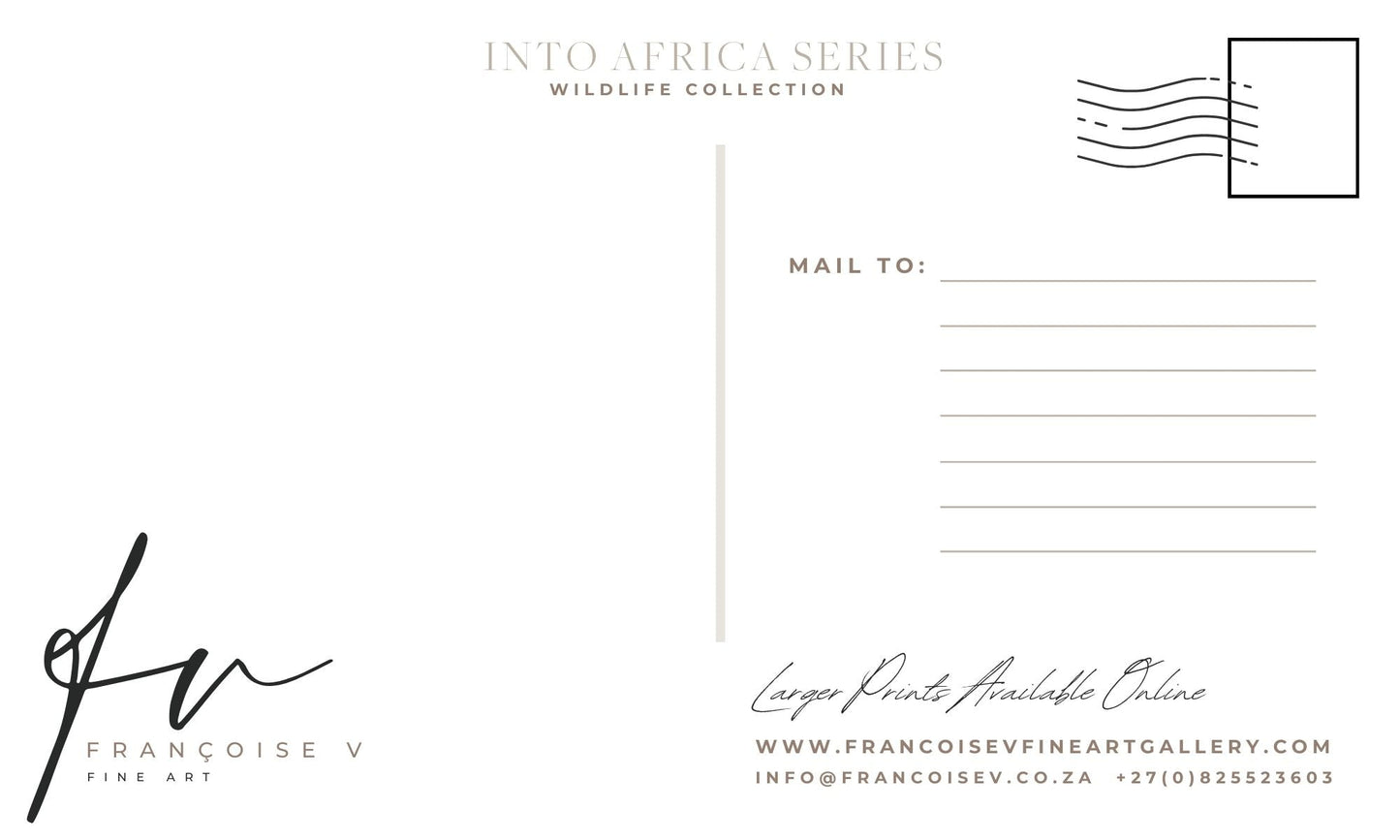 A Family Affair Postcard